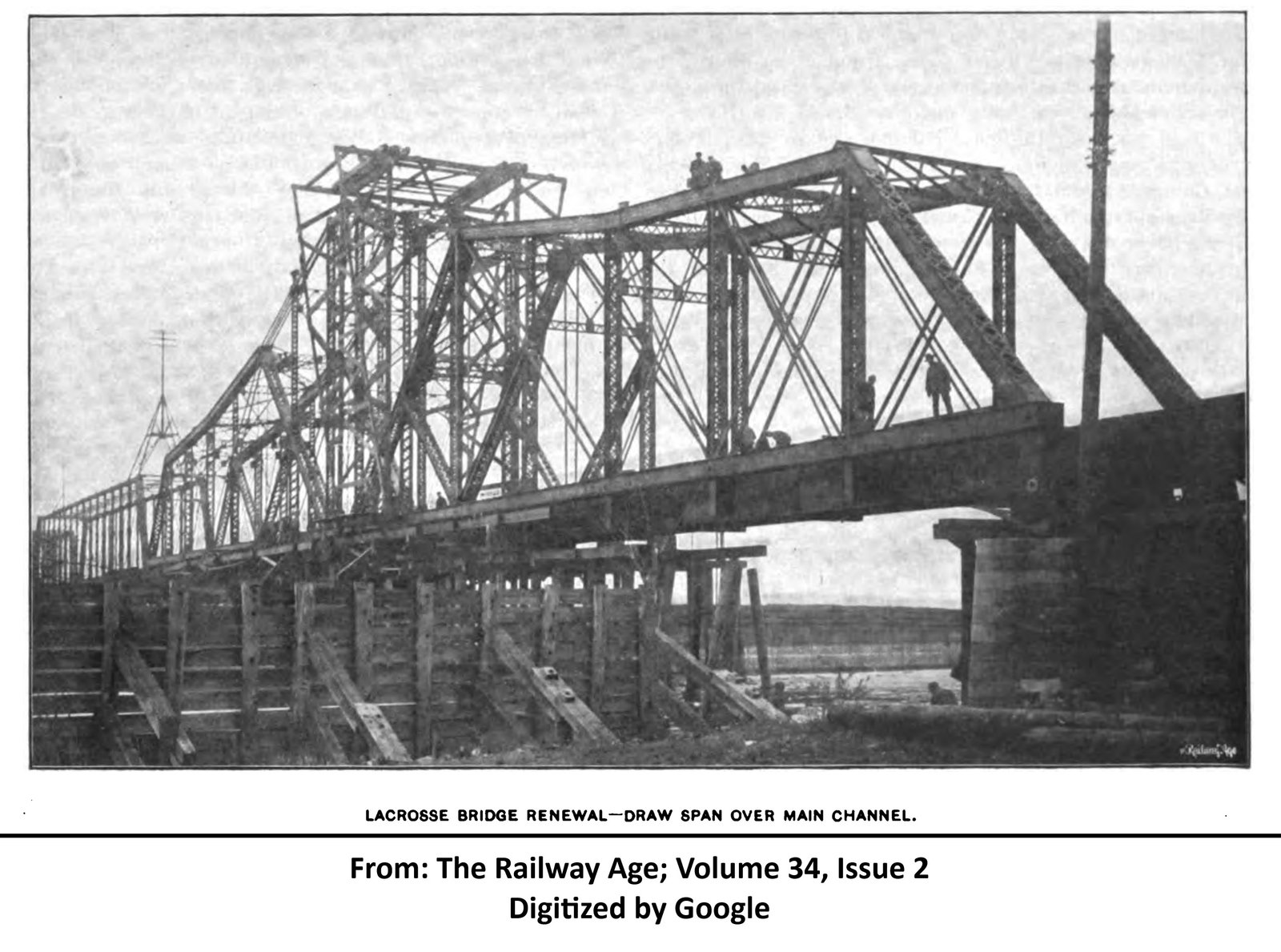 Construction of swing span